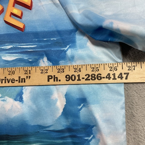 Colorful All Over Print Shirt Men 3XL Button Up Beach Tropical Hawaiian Casual - Picture 10 of 14